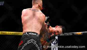 MMA Junkie's Knockout of the Month for April: Max Holloway's buzzer-beater BMF finish a unanimous winner