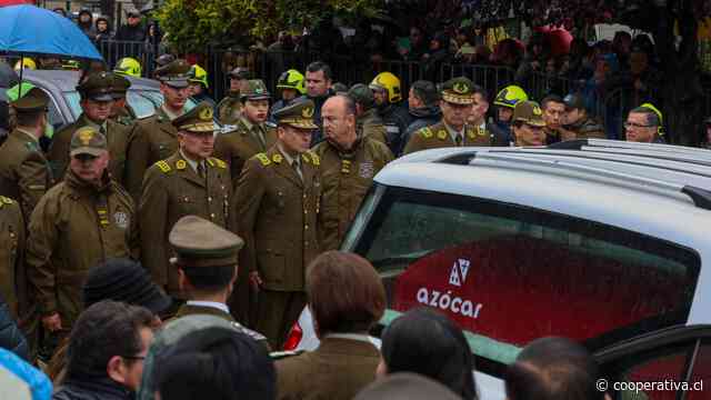 "Descansen en paz": Carabineros despidió a sus tres nuevos mártires