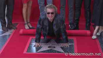 Watch: SAMMY HAGAR Honored With Star On 'Hollywood Walk Of Fame'