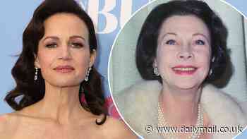 Carla Gugino 'couldn't be more excited' to play Vivien Leigh in biopic The Florist... set a year before her 1967 death at age 53