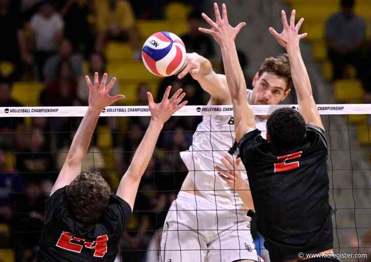 Long Beach State men’s volleyball sweeps Belmont Abbey to reach NCAA semifinals