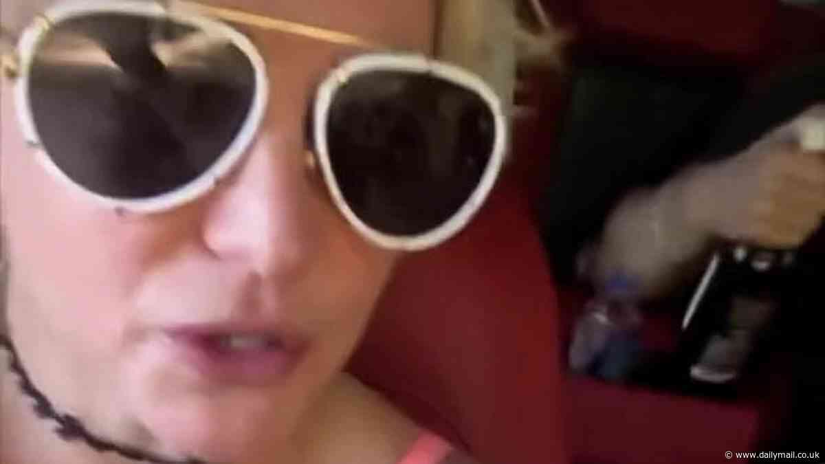 Britney Spears brands sister Jamie Lynn Spears a 'b***h' in a since-deleted video... after 'completely dysfunctional' singer hit out at her family amid shock $2million settlement with father Jamie