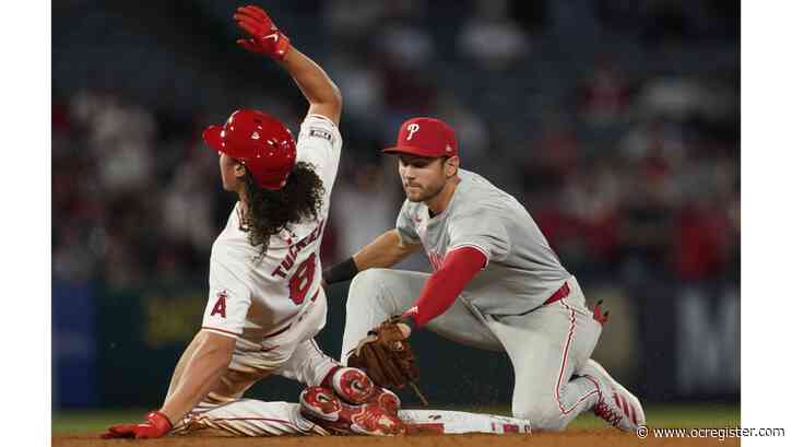 Angels blow 9th-inning lead in loss to Phillies