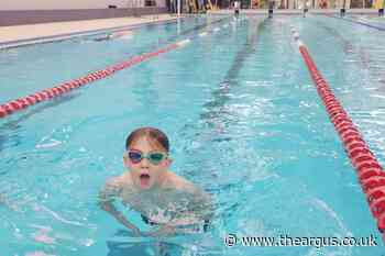 Horsham boy completes 1.5km swim for charity