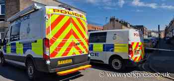 Scarborough sinkhole: police on scene in Barwick Street