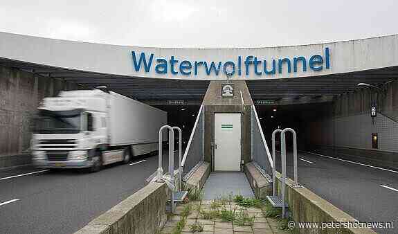 Avond- en nachtafsluiting Waterwolftunnel weekend 3 - 5 mei 2024