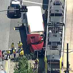 Ruim vijftig gewonden na botsing tussen metro en bus in Los Angeles