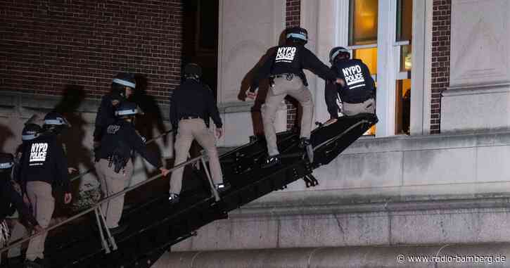 Campus-Protest in New York: Polizei räumt besetztes Gebäude