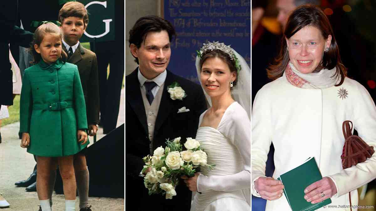 Lady Sarah Chatto's life in photos as King Charles' cousin celebrates 60th birthday