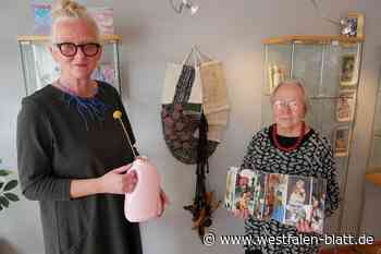Künstlerinnen-Duo stellt Werke in Hüllhorst aus