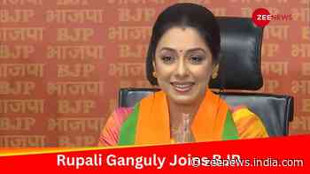 Lok Sabha Elections: Anupama Fame Rupali Ganguli Joins BJP