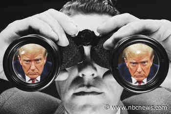 Binoculars in hand, reporters go Trump-spotting at New York trial