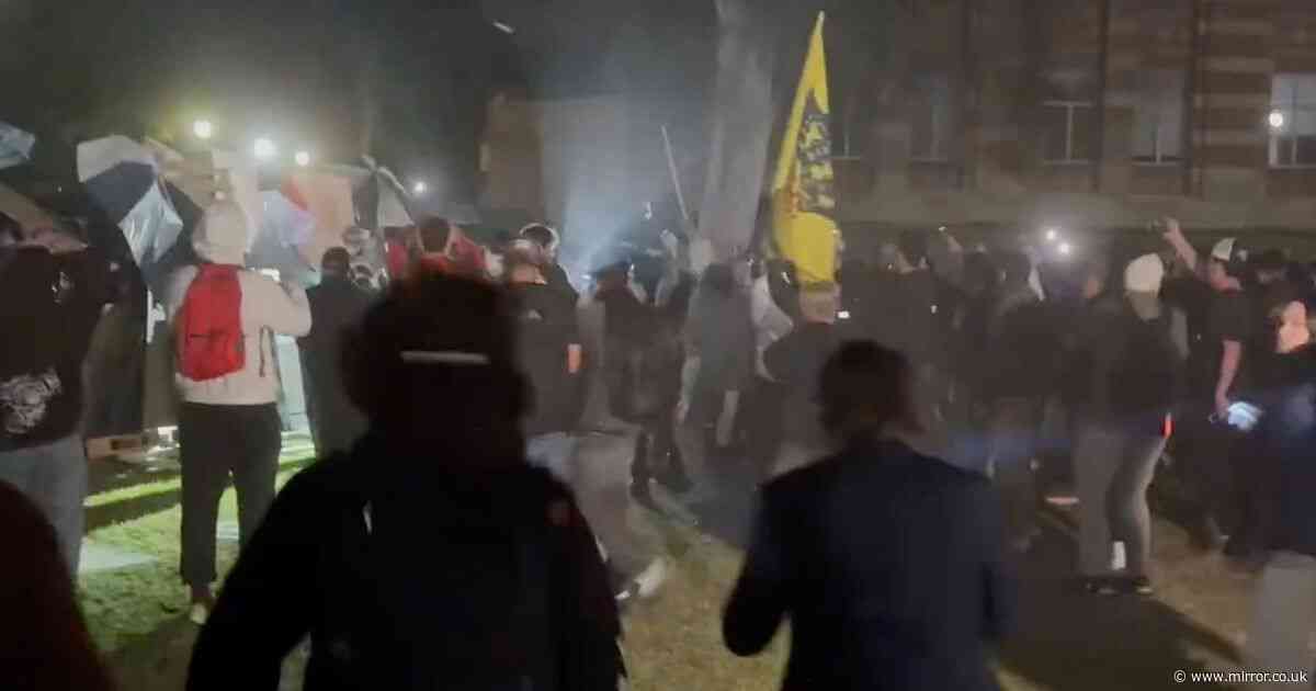 BREAKING: UCLA encampments break out in violence as protesters clash