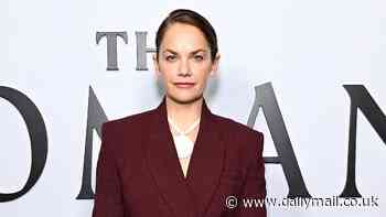 Ruth Wilson oozes elegance in a chic burgundy suit as she attends The Woman In The Wall screening