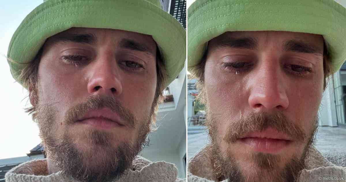 Justin Bieber’s ‘deep and vulnerable’ reason for posting worrying crying pictures online