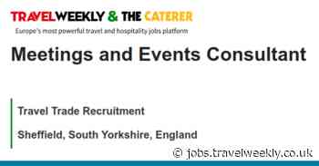 Travel Trade Recruitment: Meetings and Events Consultant