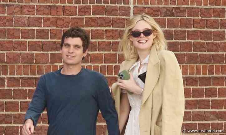 Elle Fanning Looks So Happy During Weekend Date with Boyfriend Gus Wenner! (Photos)