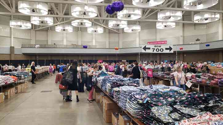 Vera Bradley outlet sale draws crowds to shop deals at Memorial Coliseum