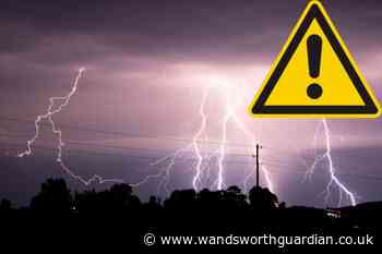 Met Office issues thunderstorm warning for London