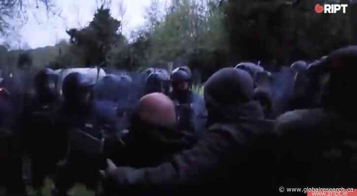 Irish Villagers Attacked and Pepper Sprayed by Police. Conflict Over Hundreds of ‘Unvetted Migrant’ Centres Being Planted Throughout Ireland and the UK