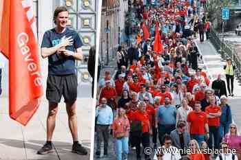Gentse straten kleuren rood: socialisten vieren Dag van de Arbeid en burgemeester De Clercq ziet dat het goed is