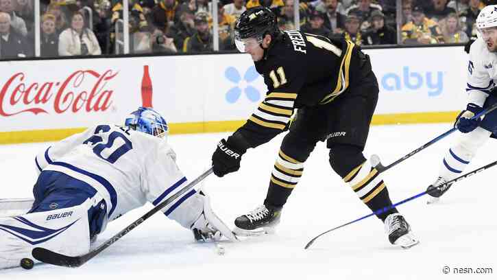 Boston College Product Keeps Maple Leafs Alive Against Bruins
