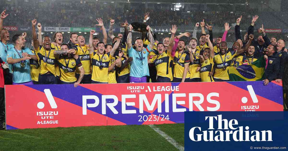 Central Coast Mariners crowned A-League Men’s premiers after 2-0 win over Adelaide