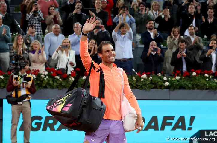 Rafael Nadal refuses to cry: 'I'm not retiring'