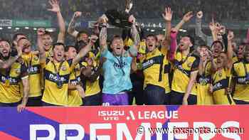Mariners’ stunning rise continues with A-League side on track for treble after premiership win