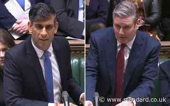 PMQs sketch: Rishi Sunak and Keir Starmer come bearing gifts ahead of local elections