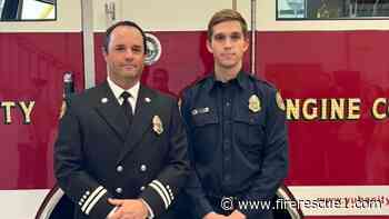 Calif. FD celebrates first father and son working together
