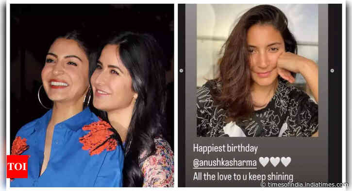 Katrina wishes Anushka on her birthday