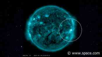 Sun unleashes near X-class solar flare: M9.5 eruption sparks radio blackouts across the Pacific