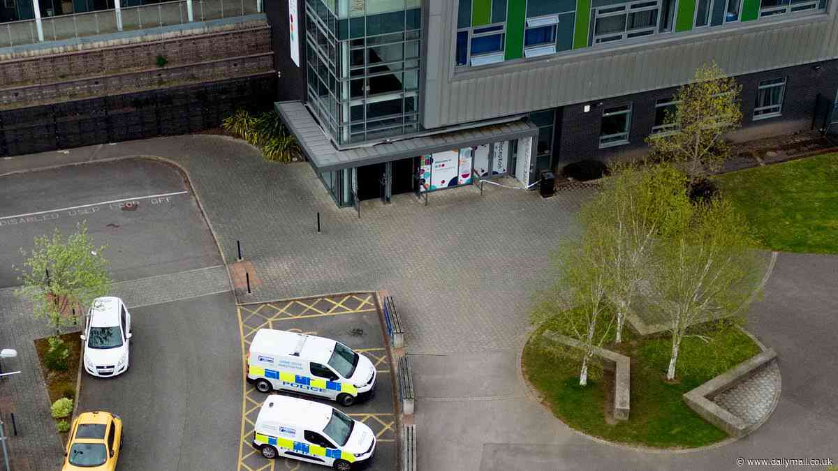 Terror at Sheffield secondary school: Students 'hid under tables' as teenage boy, 17, 'attacked another child and staff members with a broken bottle'