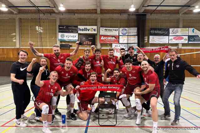 Brabo Antwerp gaat met bescheiden ambities naar Lotto Volley League: “We hopen Arenahal vol te krijgen”
