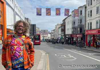 Street artist to help brighten up Brighton city centre for summer