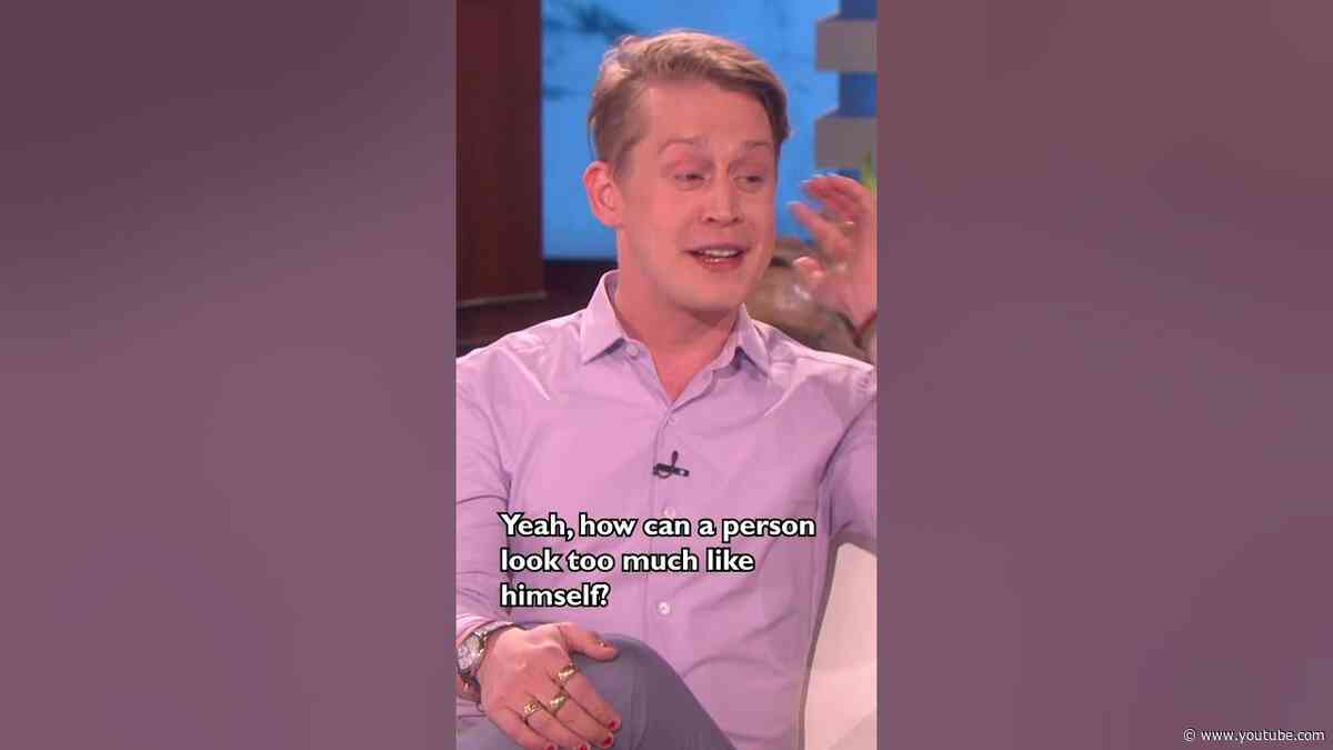 Macaulay Culkin’s Baby Face Is a “Blessing and a Curse” 👶 #shorts