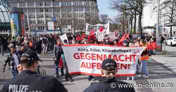 Links-Bündnis demonstriert zum 1. Mai in Hamburg