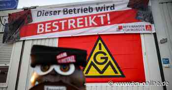 Längste Streik Deutschlands läuft bei der Schrottfirma SRW in Espenhain bei Leipzig