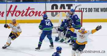 Vancouver Canucks fail to close out series, return to Nashville for Game 6