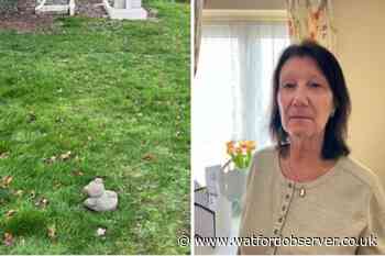 Mother's plea for statue from son's grave to be returned