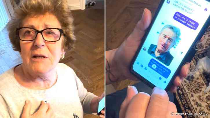 My nan thought she was texting Robert De Niro – she was bombarded with texts and ‘sexy’ photos, it was hilarious