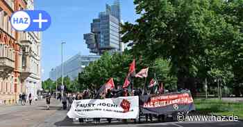 Demonstration in Hannover: "Antikapitalistischer 1. Mai" zieht durch die Innenstadt