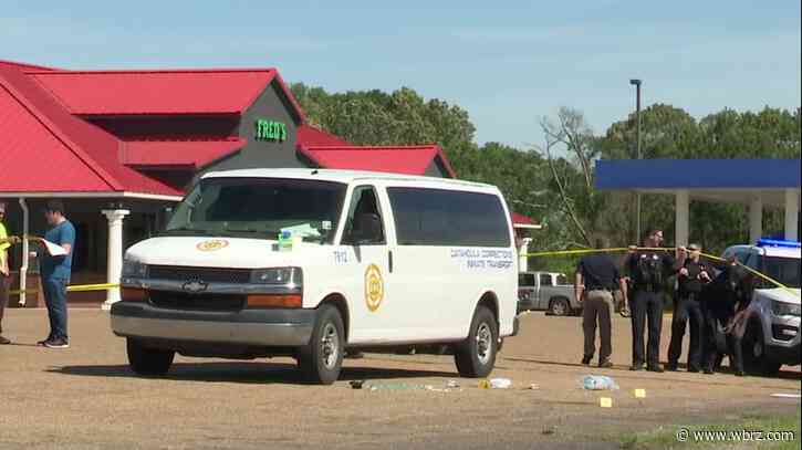 Inmate shot while being transported through West Feliciana Parish