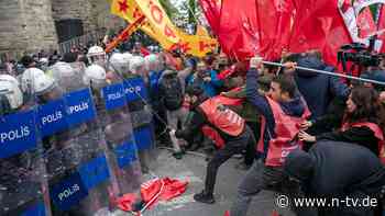 Demo zum Taksim-Platz verhindert: Über 200 Festnahmen bei Mai-Protesten in Istanbul
