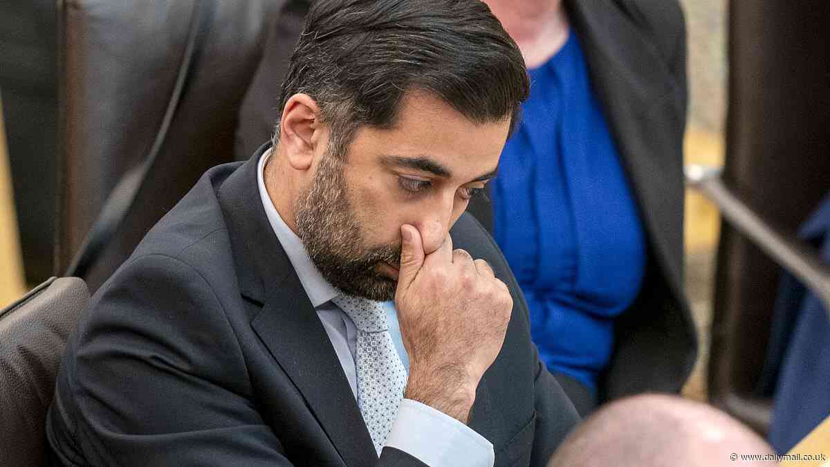 Humza Yousaf SURVIVES no-confidence vote as SNP manage to dodge a Holyrood election - but party is mocked for attempting to crown Nicola Sturgeon's bungling deputy John Swinney as new First Minister amid ongoing meltdown