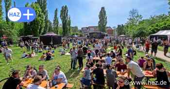 1. Mai in Hannover: Tausende Besucher auf Faust-Wiese in Linden