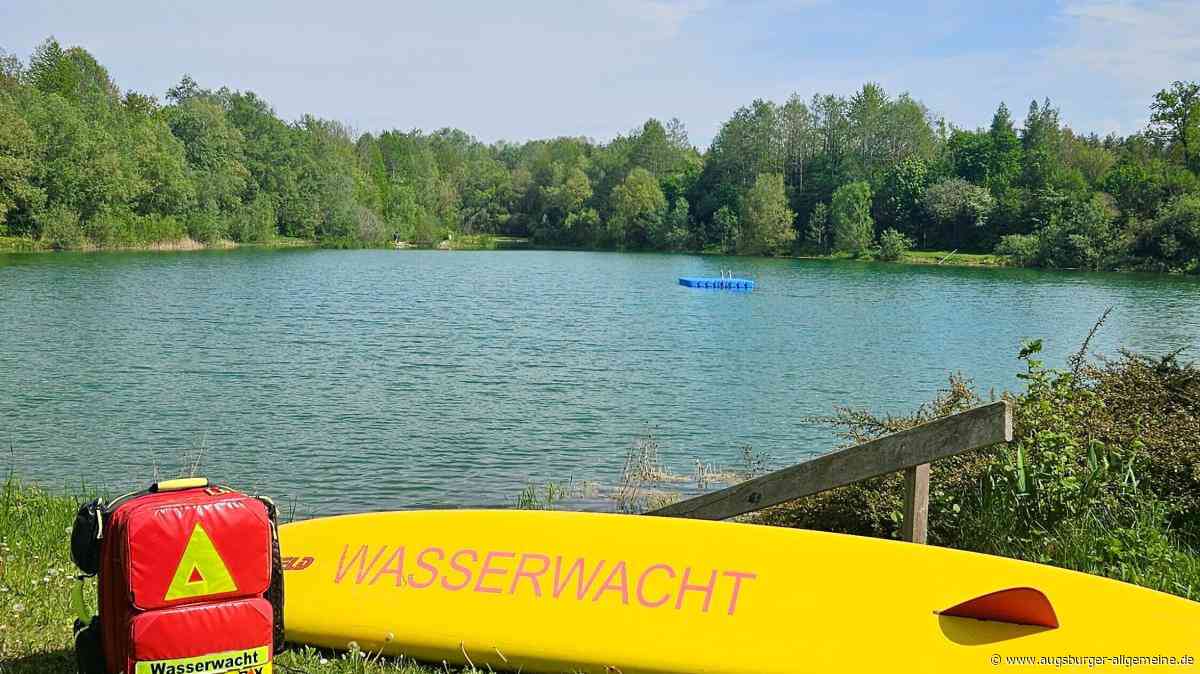 Wasserwacht rettet Mann aus Penzinger Baggersee
