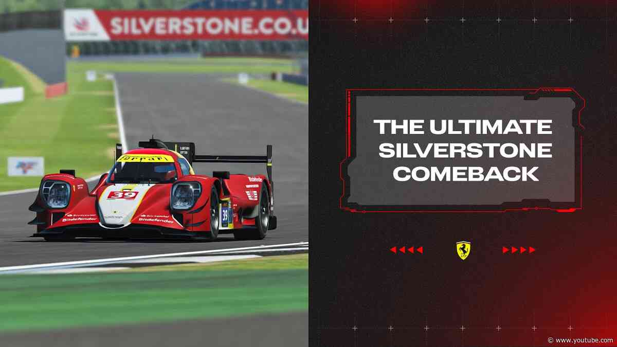 The Ultimate Silverstone Comeback | Ferrari Esports