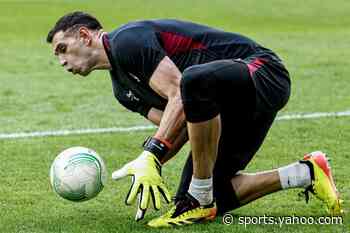 Villa's Emery puts faith in goalkeeper Olsen for Europa Conference semi